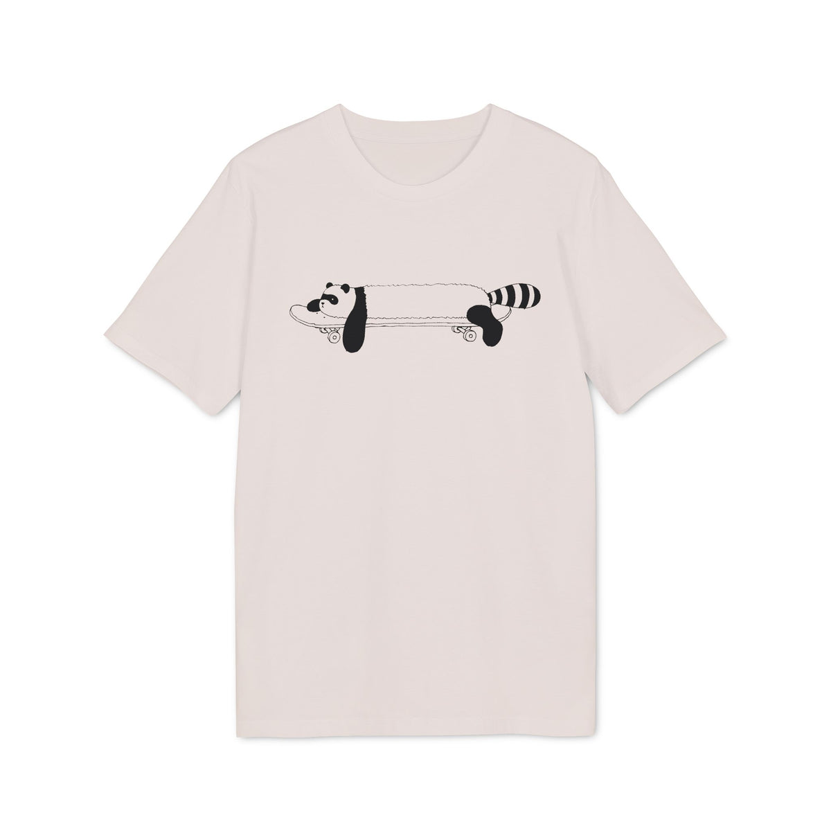 Raccoon Dachshund Mashup T-Shirt — Cute Lazy Raccoon Sausage Dog Graphic Tee