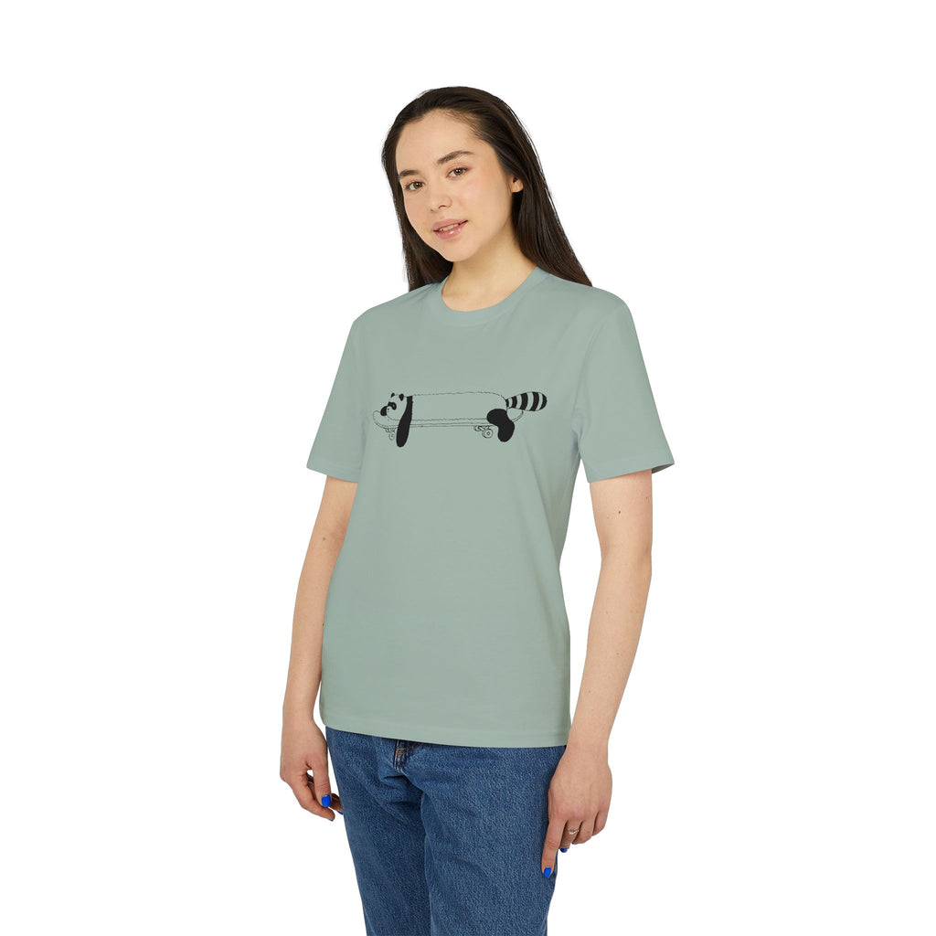 Raccoon Dachshund Mashup T-Shirt — Cute Lazy Raccoon Sausage Dog Graphic Tee