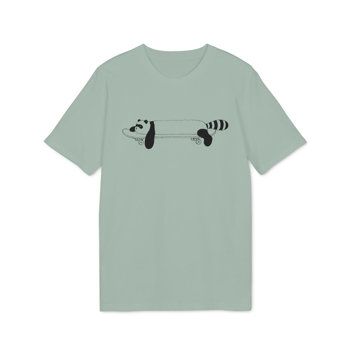 Raccoon Dachshund Mashup T-Shirt — Cute Lazy Raccoon Sausage Dog Graphic Tee